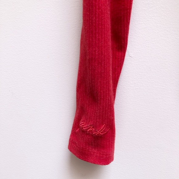 Pink Victoria Secret Ribbed Bodysuit - Picture 7 of 9